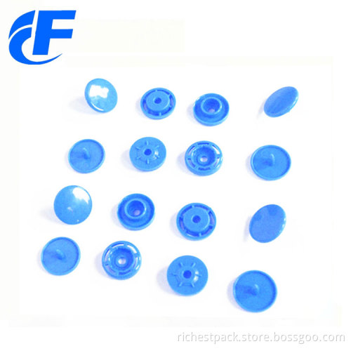 Plastic snap button for baby garments T3/T5/T8